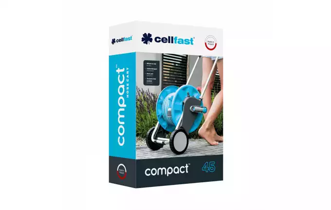 Wózek na wąż COMPACT 1/2&quot; 45M 55-300 Cellfast