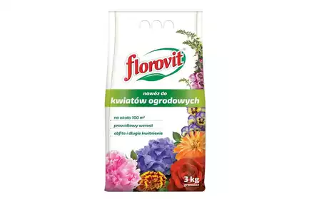 Nawóz do kwiatów ogrodowych 3 kg  FLOROVIT 