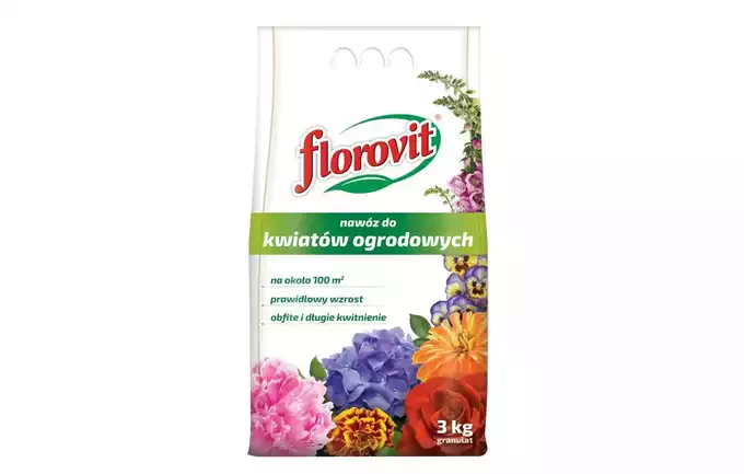 Nawóz do kwiatów ogrodowych 3 kg  FLOROVIT 