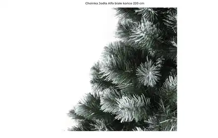 Choinka Sztuczna Jodła Alfa 220cm