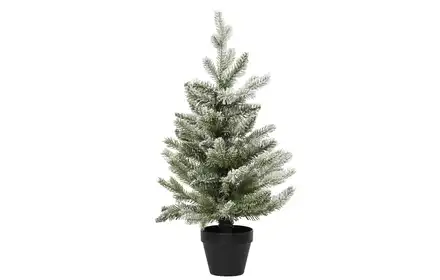 KAEMINGK CHOINKA MINI OŚNIEŻONA W DONICY 30X45CM 688445