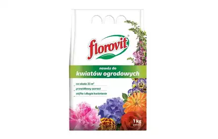 Nawóz do kwiatów ogrodowych 1 kg FLOROVIT 