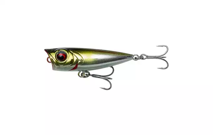 WOBLER SG 3D MINNOW POPPER 4.3CM 2.6G F MIRROR AYU 64069