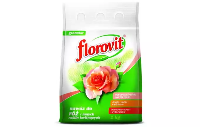 Nawóz do róż granulat 1KG  FLOROVIT 