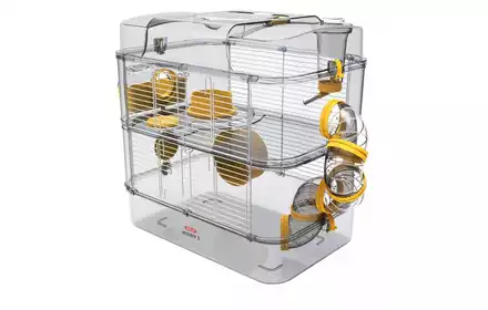 Klatka Rody 3 Duo żółta mysz chomik myszoskoczek 206020 Zolux