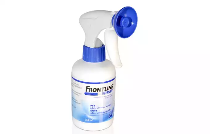 FRONTLINE spray przeciw kleszczom i pchłom DLA PSA I KOTA 250ml