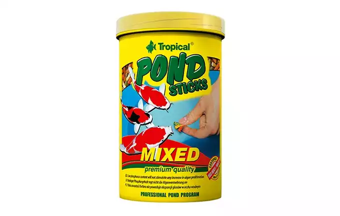 POND STICKS MIXED 1000ML/90G TROPICAL 