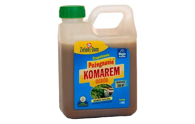 POŻEGNANIE Z KOMAREM 950ML REPELENT ZAPAS ZIELONY DOM 