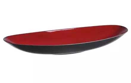 Misa dekoracyjna RETRO czerwono-czarna 50x22x7,5cm P165-5022R