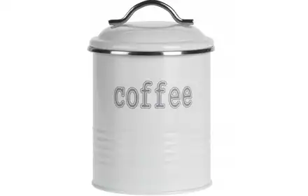 PUSZKA METALOWA do przechowywania COFFEE kawa