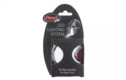 FLEXI latarka do smyczy LED Lighting System Szara