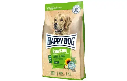 Happy Dog Natur Croq jagnięcina z ryżem 15kg karma sucha dla dorosłych psów