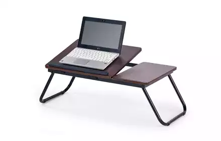 Stolik pod laptopa Halmar B19 ciemny orzech