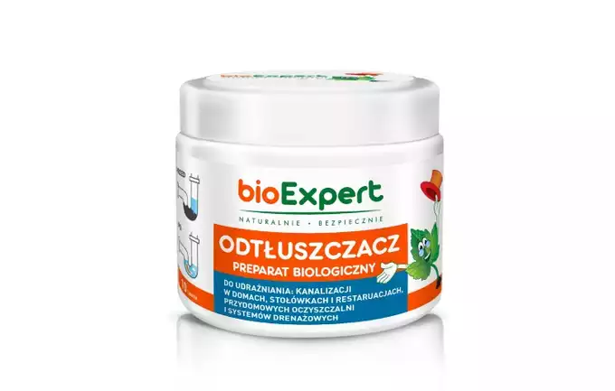 ODTŁUSZCZACZ BIOLOGICZNY DO KANALIZACJI 250G BIOEXPERT 