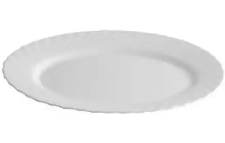 Talerz Obiadowy Półmisek Trianon 22cm Biały Luminarc