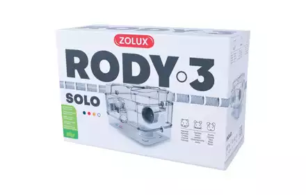 Klatka Rody 3 Solo małe gryzonie biała 206014 Zolux