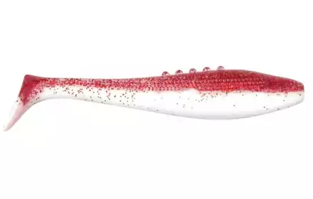 LUNATIC PRO 7,5CM 15SZT WHITE/CLEAR RED GLITTER 10-938