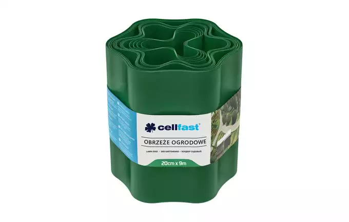 Obrzeże ogrodowe trawnikowe zielone 20CMX9M 30-003 Cellfast