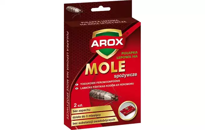 Pułapka lepowa na mole spożywcze 2szt AROX