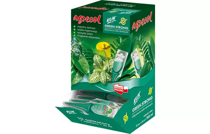 Odżywka Green Strong do roślin domowych zielonych 1 szt 30ML AGRECOL