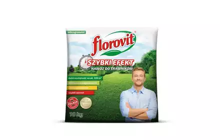 Nawóz do trawników szybki efekt 10KG FLOROVIT 