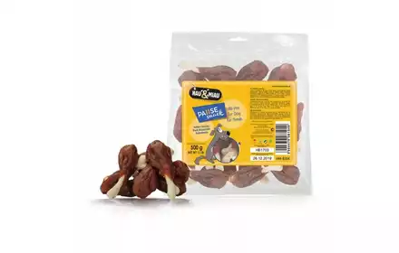 Przysmak Hau&amp;Miau pałka z kaczką 500g HM-8104