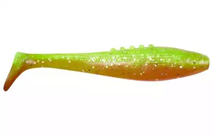 LUNATIC PRO 10CM 10SZT CARROT/CHARTREUSE BLACK/SILVER GLITTER CHE-LU40D-60-699