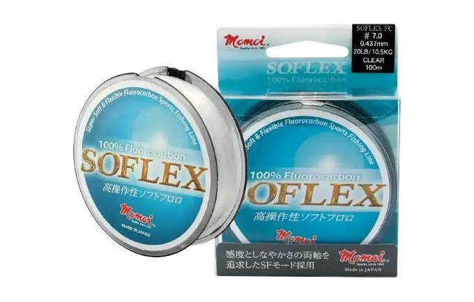 FLUOROCARBON MOMOI SOFLEX FC 50M 0.437MM/10.5KG CLEAR JMO-39-99-043