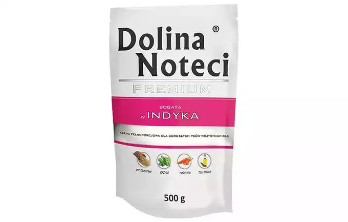DOLINA NOTECI Premium karma dla psa Indyk 500g