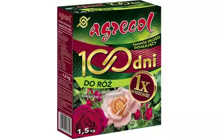 Nawóz do róż i innych kwiatów ogrodowych 100 dni 1,5KG  AGRECOL