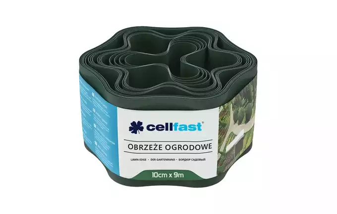 Obrzeże ogrodowe ciemna zieleń 10CMX9M 30-021 Cellfast