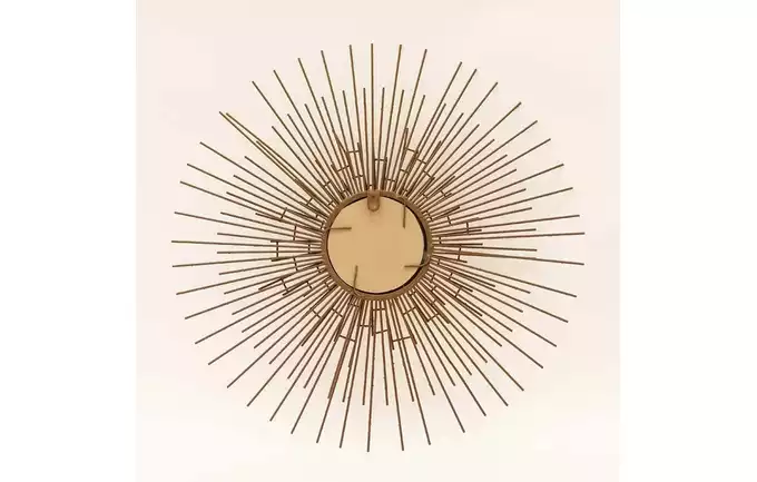 Lustro Art-Pol 113812 złote 54 cm słońce dekoracyjne