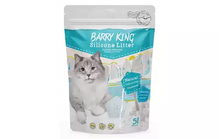 BARRY KING żwirek silikonowy podłoże dla kota Extra Drobne 5L