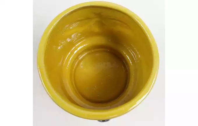 DONICZKA ceramiczna żółta 3D wzór Pszczoła 12,5x15 1087284