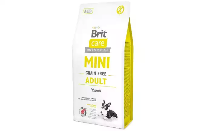 BRIT Care Mini Grain Free karma dla psa ADULT Lamb 2kg