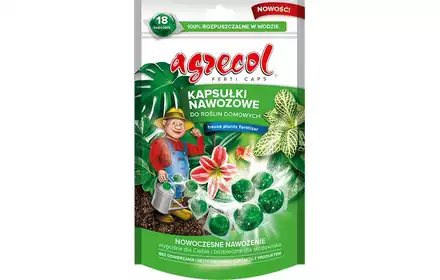 Kapsułki nawozowe do roślin domowych Agrecol