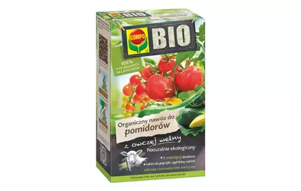 Nawóz organiczny do pomidorów z owczej wełny 750G Compo Bio