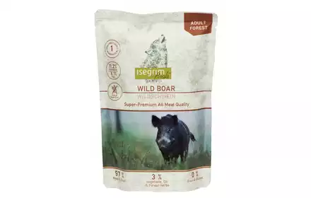 Nuevo Isegrim Roots Wild Boar karma mokra dla psów z dziczyzną 410g 95755