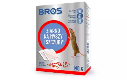BROS-MY ZIARNO NA MYSZY I SZCZURY 140G /12/