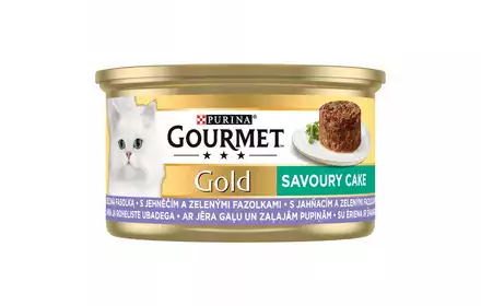 Purina Gourmet Gold Savoy Cake z jagnięciną karma mokra dla kotów 85g 12351060
