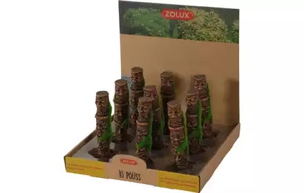 Dekoracja akwarystyczna Ki Pouss Totem Kolumna z nasionami żywych roślin 352178 Zolux