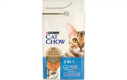 Purina Cat Chow Special Care 3W1 indyk 1,5kg