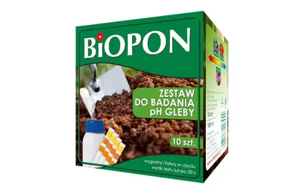 Biopon Zestaw Do Badania Ph Gleby