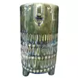 Osłonka Ceramiczna Twarz Aztecka Zielona 22,5cm E70-30 Cieślak