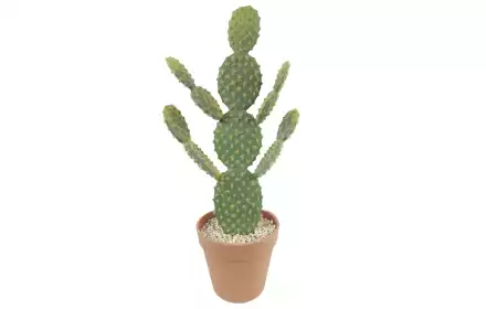 Kaktus sztuczny w doniczce 63cm zielony 80.1188