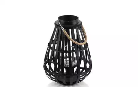 MONDEX LAMPION LUCIE BLACK 42CM HTO8194
