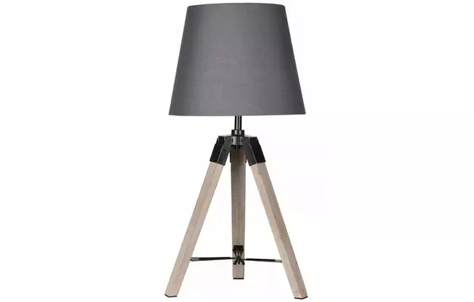 Lampa stołowa drewniana podstawa 49cm Y03000100