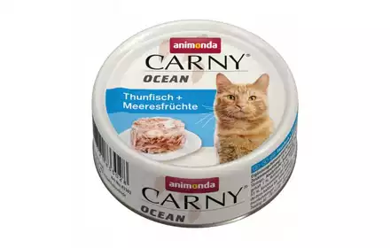 Animonda kot Carny Ocean tuńczyk i owoce morza karma mokra dla kotów 80g 83-302