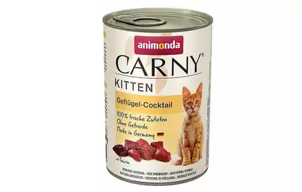 Animonda Cat Carny Kitten koktajl drobiowy dla kociąt 400g 83-747