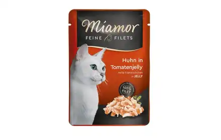 Miamor Feine Filets Kurczak Z Pomidorami 100G Karma Mokra Dla Kotów